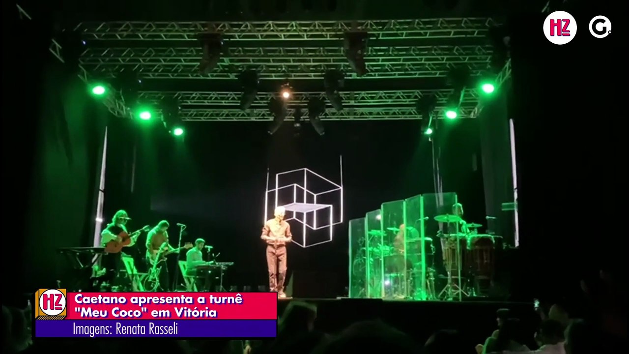 Caetano apresenta a turnê "Meu Coco" em Vitória