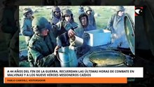 Malvinas: recuerdan las últimas horas de combate y a los héroes misioneros caídos