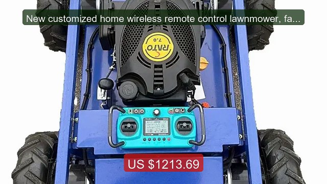 New customized home wireless remote control lawnmower, factory... Hot Deal 2026 | Limited Offer!