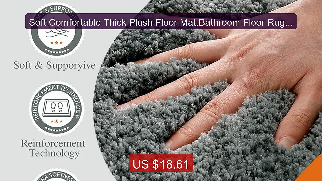 Soft Comfortable Thick Plush Floor Mat,Bathroom Floor Rug,Bedroom ... -- Best Deal 2026 | Shop Now!