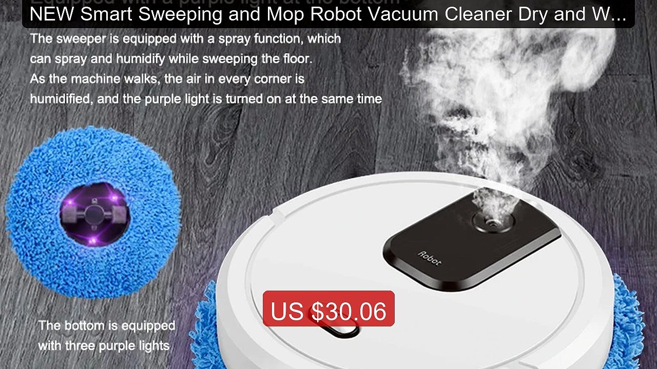 NEW Smart Sweeping and Mop Robot Vacuum Cleaner Dry and Wet Moppin... -- Best Deal 2026 | Shop Now!