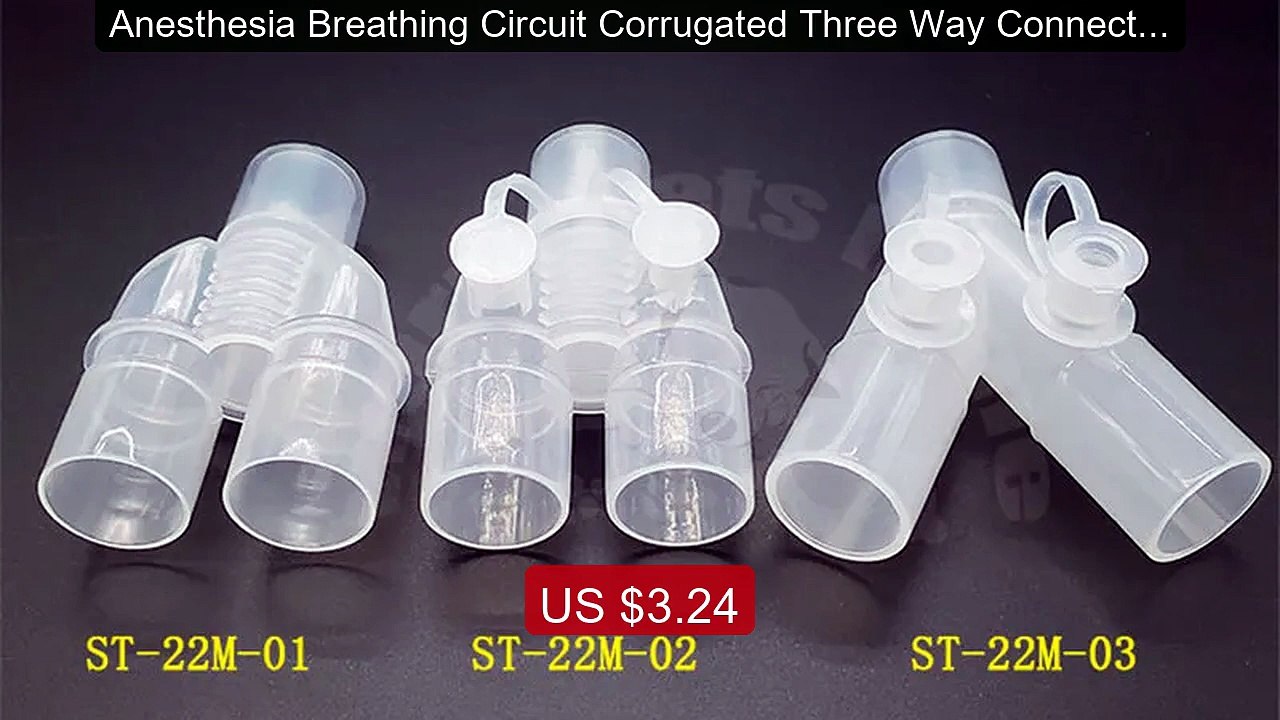 Anesthesia Breathing Circuit Corrugated Three Way Connector Ve... -- Hot Deal 2026 | Limited Offer!