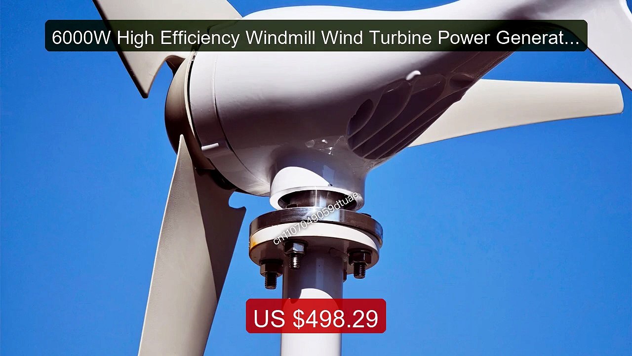 6000W High Efficiency Windmill Wind Turbine Power Generator... -- Top Pick 2026 | Unbeatable Price!