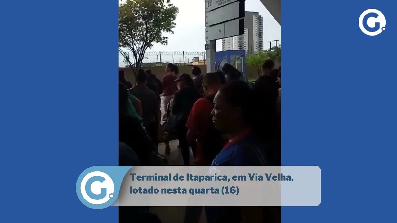 Terminal de Itaparica, em Via Velha, lotado nesta quarta (16)
