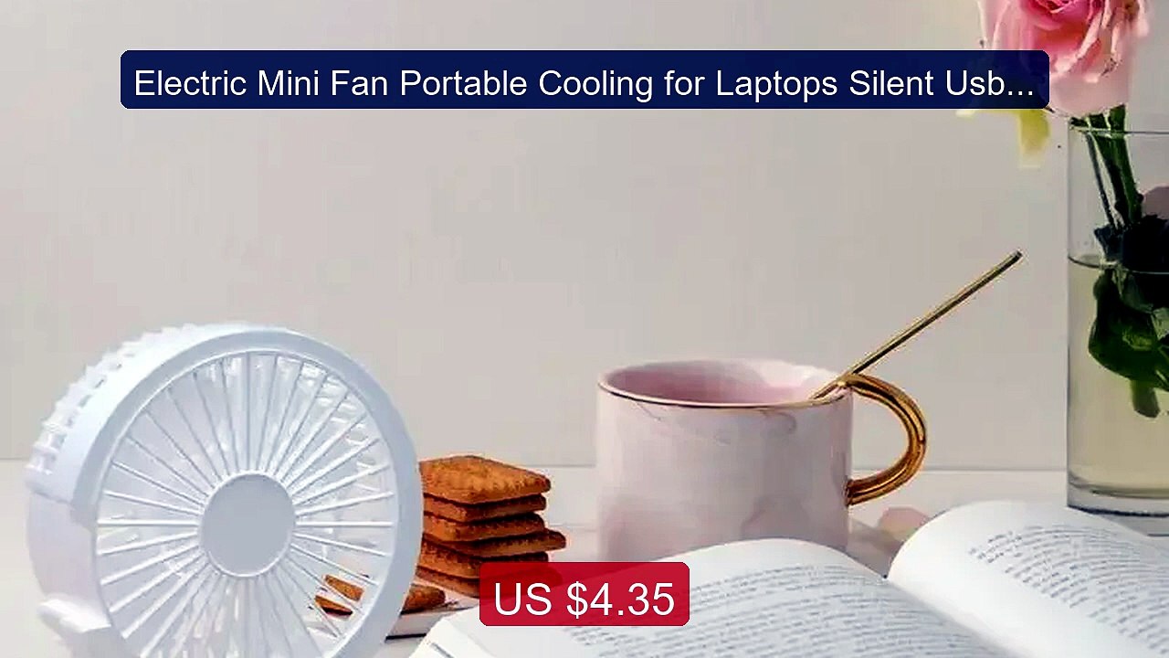 Electric Mini Fan Portable Cooling for Laptops Silent Usb Fan... -- Amazing Value 2026 | Must Have!