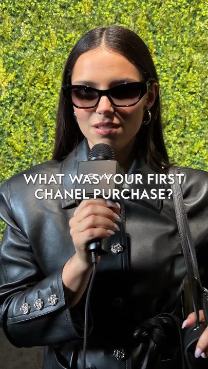 Inde Navarette on the Tribeca x Chanel Carpet