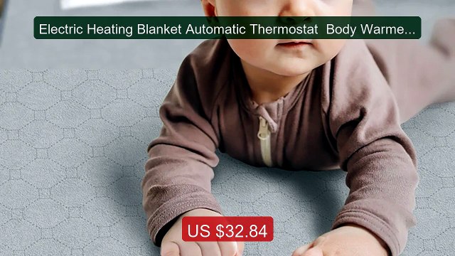 Electric Heating Blanket Automatic Thermostat Body Warmer ... Top Pick 2026 | Unbeatable Price!