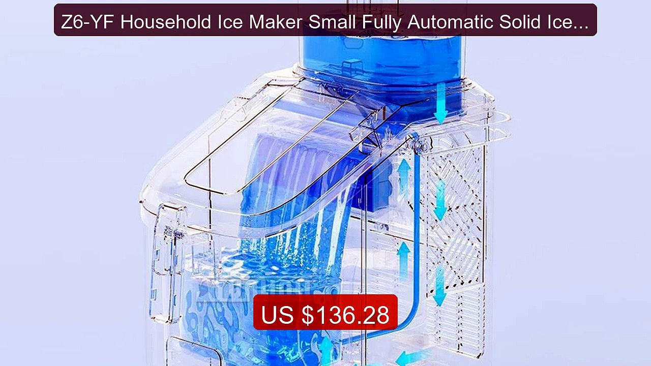 Z6-YF Household Ice Maker Small Fully Automatic Solid Ice Prod... -- Hot Deal 2026 | Limited Offer!