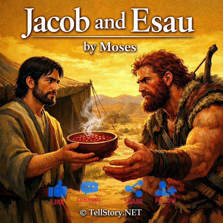 Jacob and Esau by Bible Stories