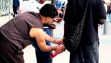 Couple prank 😱 “my girl, just leave him, it’s better” 😳😱😂🤣