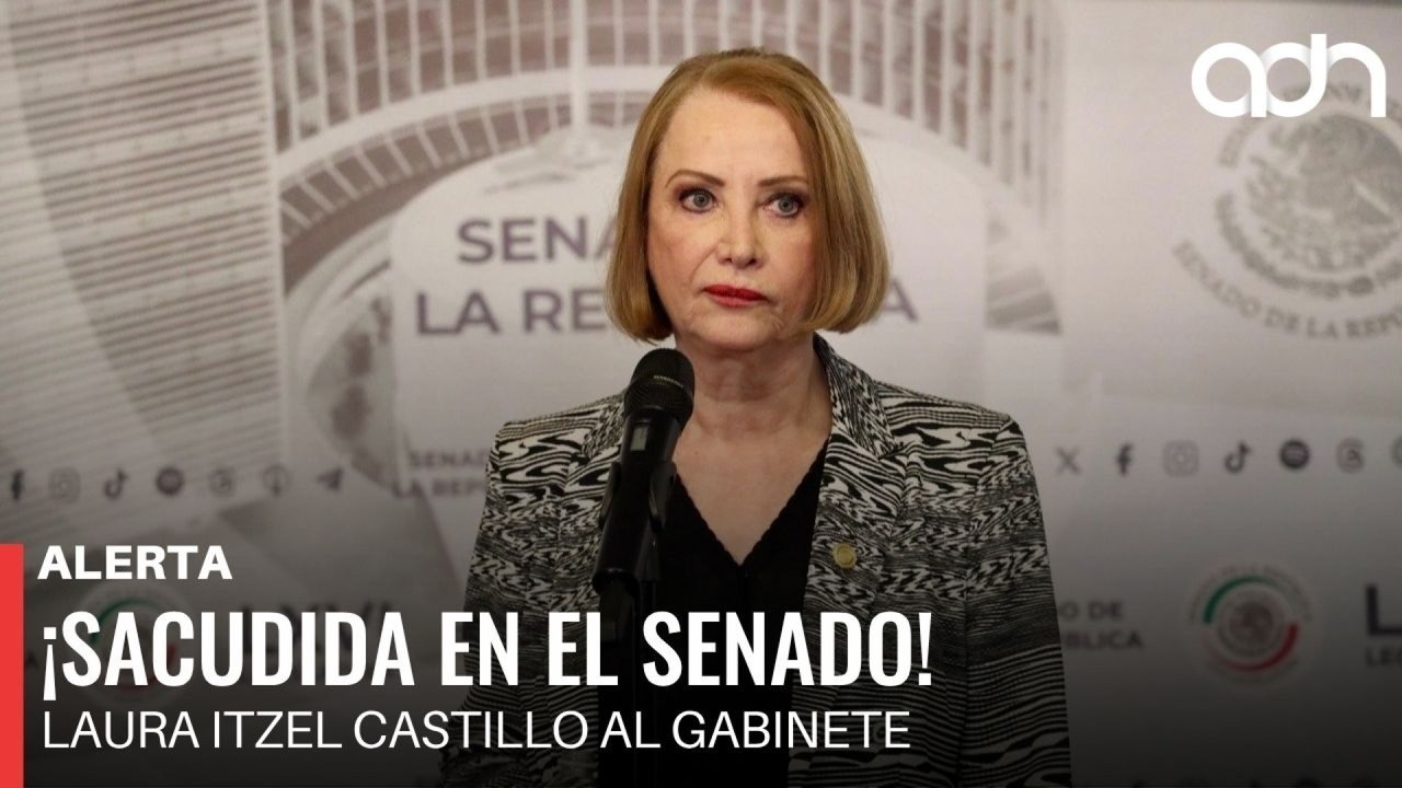 🚨¡Última Hora! Laura Itzel Castillo deja el Senado por la Secretaría de las Mujeres