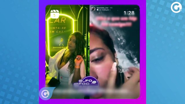 Influenciadora leva soco no olho após defender irmã em Vila Velha