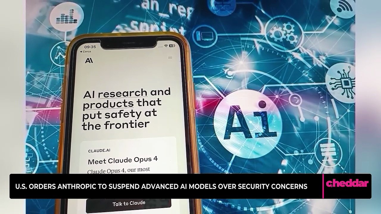 U.S. Orders Anthropic to Suspend Advanced A.I. Models Over Security Concerns