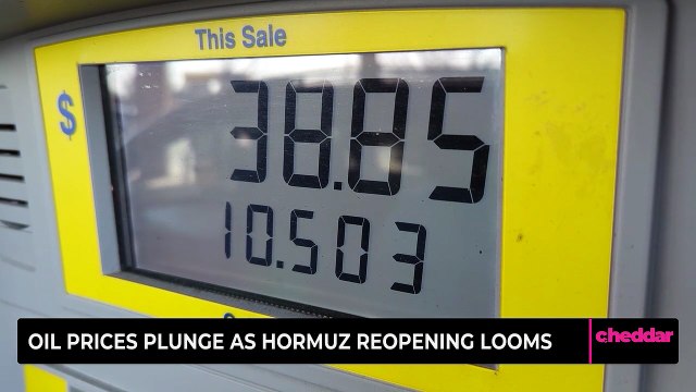 Oil Prices Plunge as Hormuz Reopening Looms