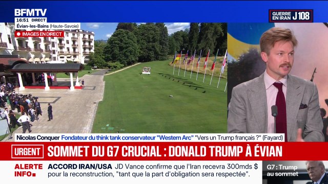 Marschall Truchot : Sommet du G7 crucial, Donald Trump à Évian - 15/06