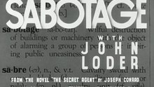 Sabotage 1936 Alfred Hitchcock
