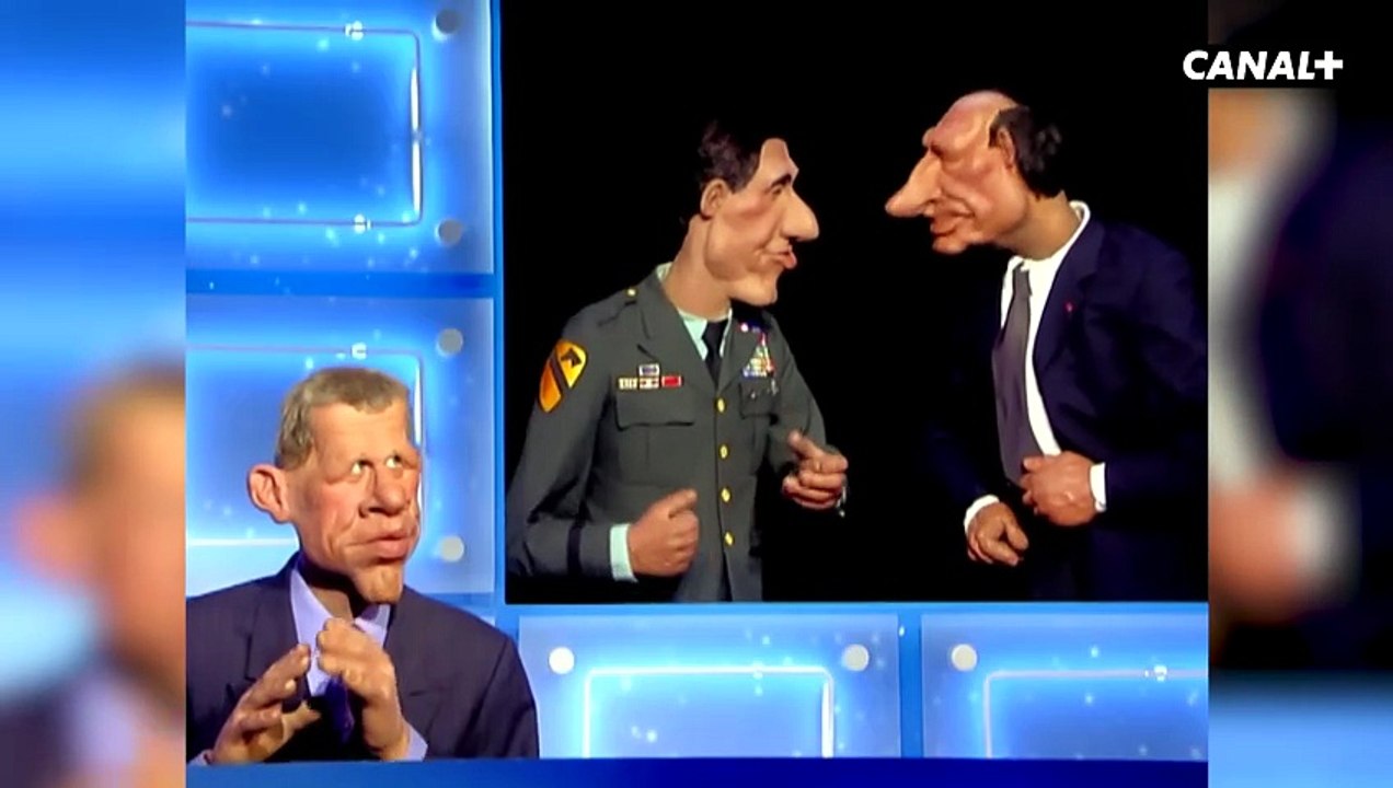 Les Guignols - Chirac et Sylvestre en viennent aux mains !