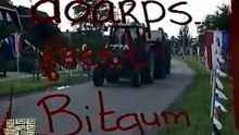 1990 Doarpsfeest optocht  Langestraat Bitgummole