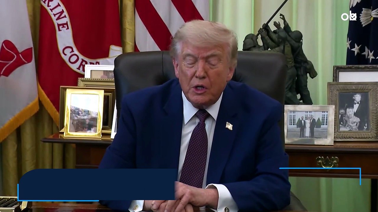 Trump confirma que algunos barcos "están empezando a salir" del estrecho de Ormuz