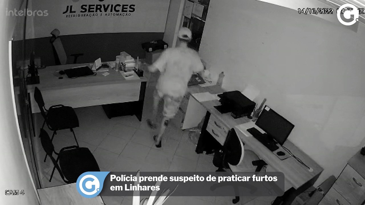 Polícia prende suspeito de praticar furtos em Linhares