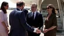 Keir Starmer arrives in Geneva ahead of G7 summit