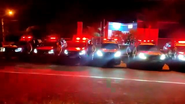 PM de Goiás faz homenagem a policiais mortos no ES