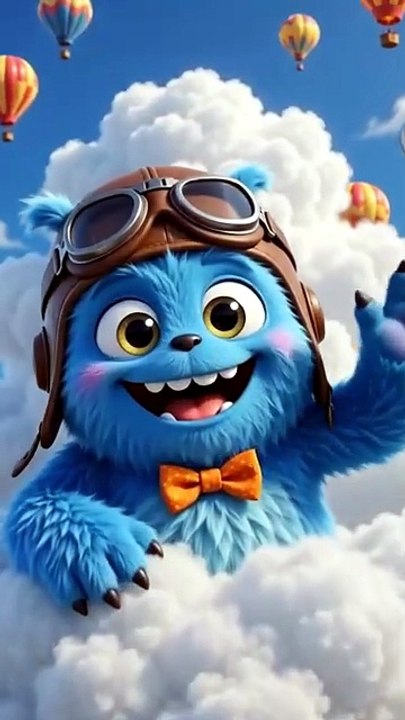 ☁️🎉Çılgın Bulut Partisi: Pilot Gobi Gökyüzünde 🎈🌤️ Uçan Balon Dansı ve Gökkuşağı Karnavalı! 🌈✨