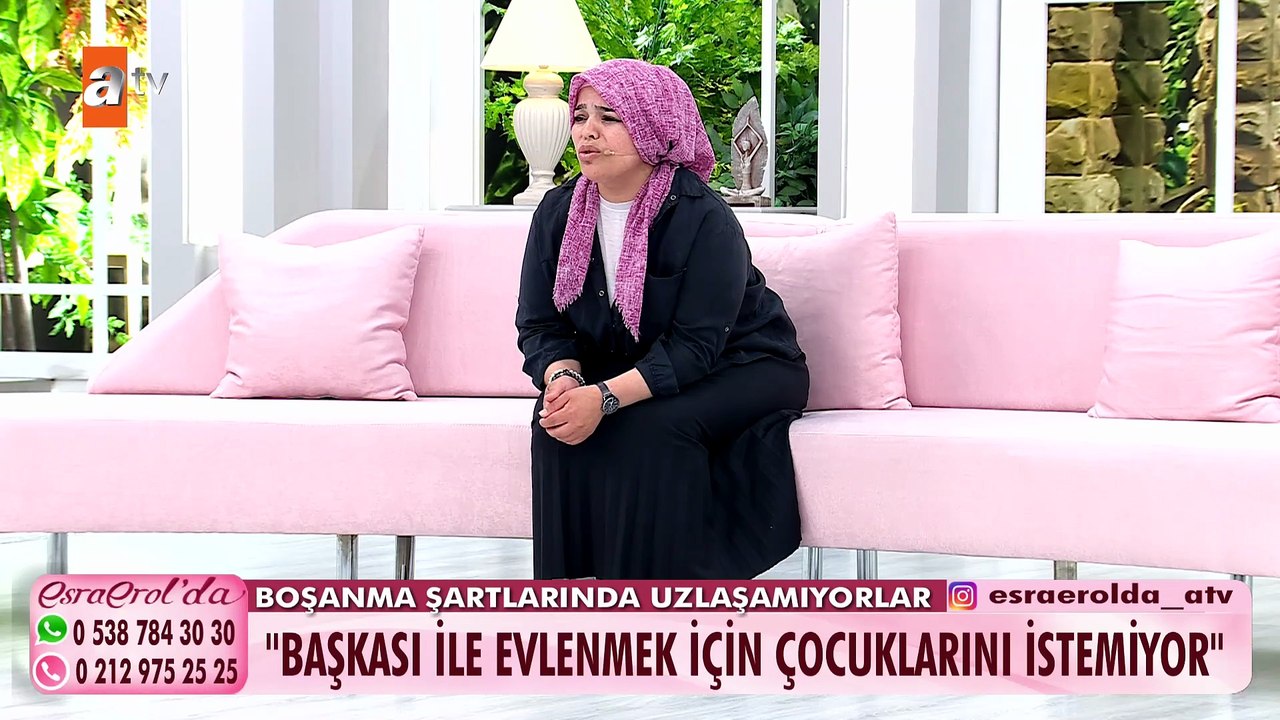 Başkası ile evlenmek için çocuklarını istemiyor - Esra Erol'da 15 Haziran 2026