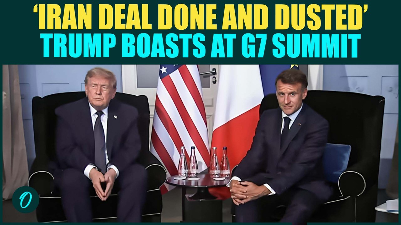 Trump FLAUNTS Opening of Hormuz, Iran Deal At G7 Summit; Vows to End Russia Ukraine War
