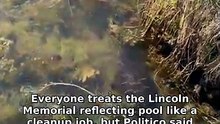 Lincoln Memorial reflecting pool: the fix failed