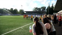 Staff at a special needs school, Five Acre Wood played against of Stones in a match against Maidstone FC
