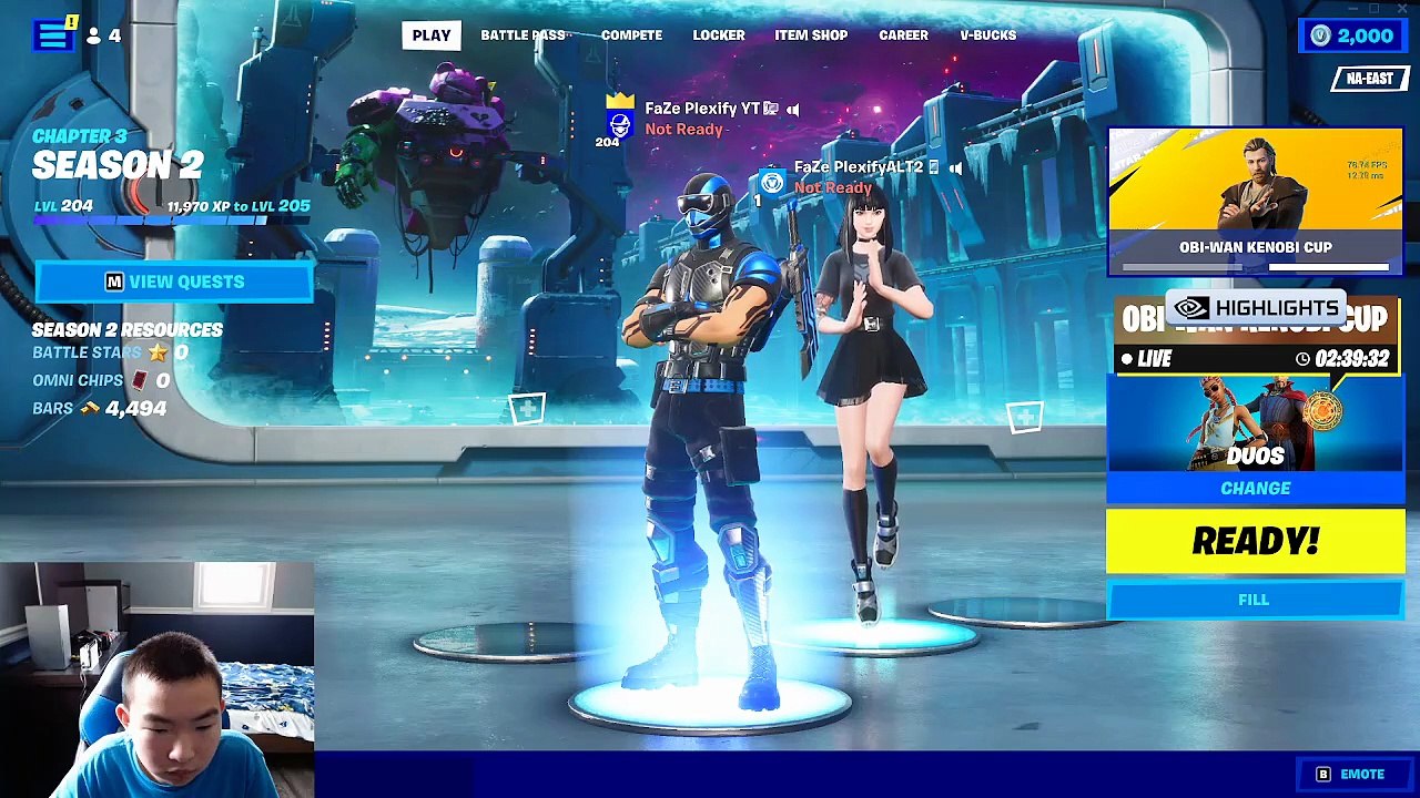 Fortnite But I Can Only Use First Person Weapons!