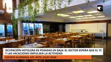 Ocupación Hotelera de Posadas en baja