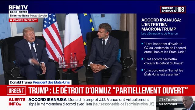 Marschall Truchot : Trump, le détroit d’Ormuz partiellement ouvert” - 15/06