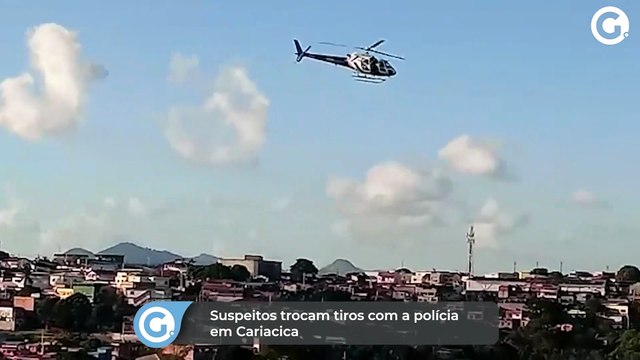 Suspeitos trocam tiros com a polícia em Cariacica