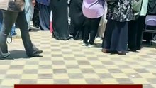 زحام وتكدس أمام مقر اعتذارات امتحانات الثانوية العامة بالشرقية
