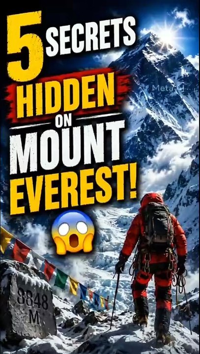 5 Secrets Hidden on Mount Everest! 😱