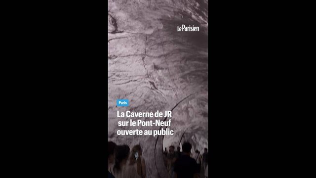 Paris : ouverture surprise de la Caverne de JR sur le Pont-Neuf