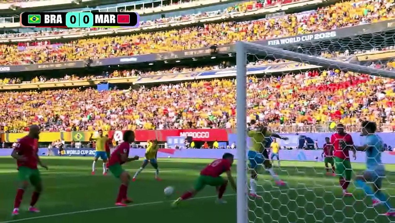 Highlights _ Brazil 1-1 Morocco _ FIFA World Cup 2026 #fifa #fifaworldcup2026