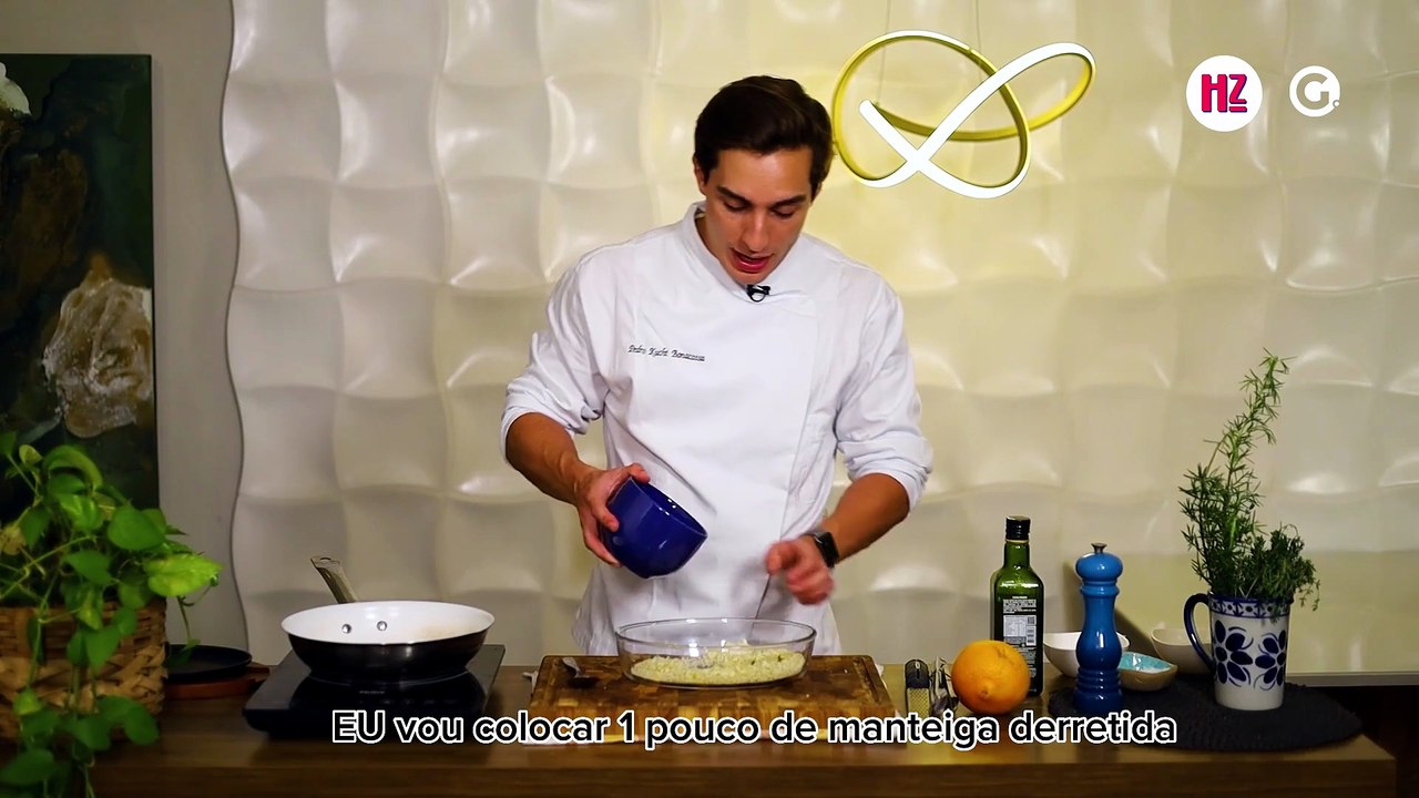 Peito de frango Kajory com crosta de parmesão