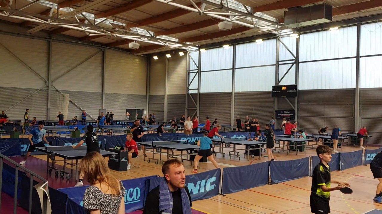 Tournoi de Tennis de Table à Épinal le 13/6/26 - Tournoi National B