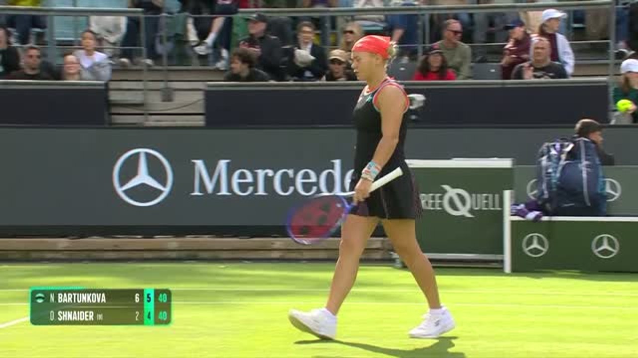 Berlin - Demi-finaliste à Roland, Shnaider déjà sortie à Berlin !