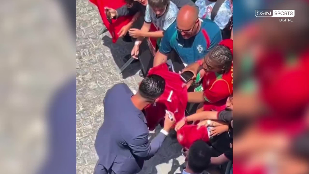 Cristiano Ronaldo pierde la paciencia con un fan que tenía una sola tarea