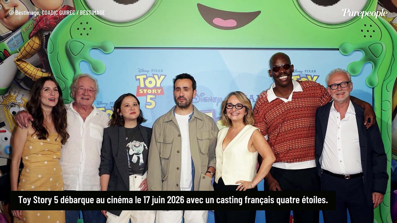 Laura Felpin, Jonathan Cohen, Jean-Pascal Zadi… les voix françaises de Toy Story 5 réunies à l'avant-première du film