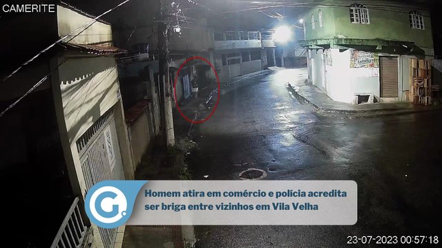 Homem atira em comércio e polícia acredita ser briga entre vizinhos em Vila Velha