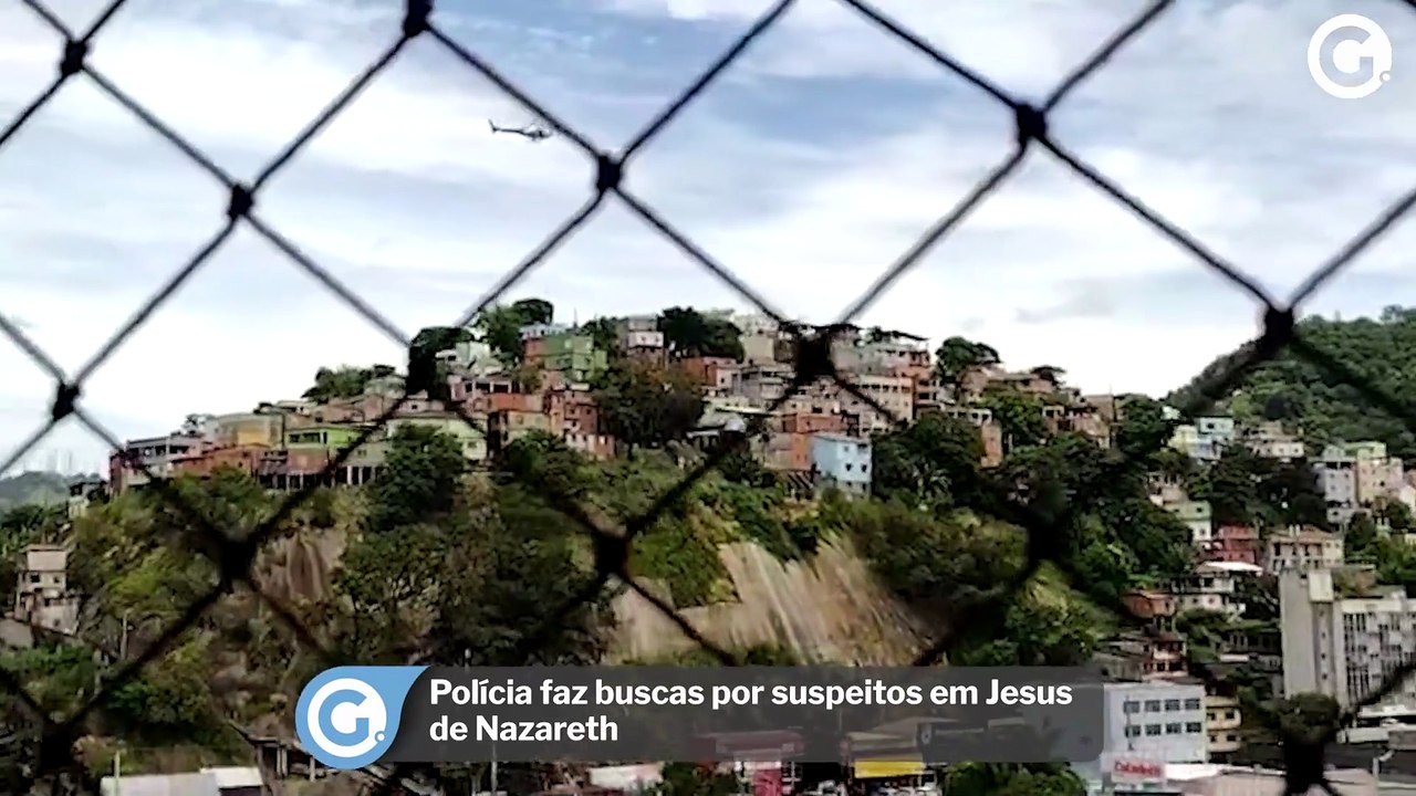 Polícia faz buscas por suspeitos em Jesus de Na...