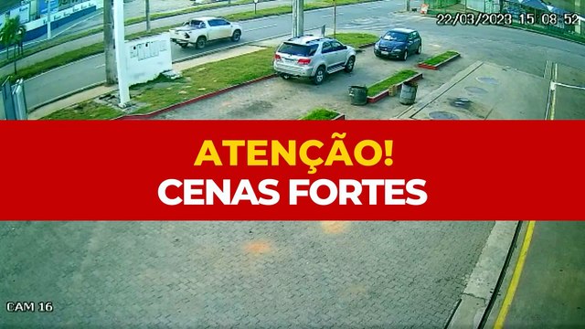 Vídeo mostra momento da batida entre bicicleta e caminhão em Linhares