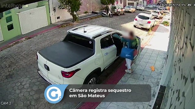 Câmera registra sequestro em São Mateus