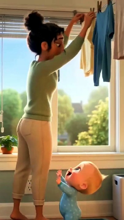 Baby Loves To Mom