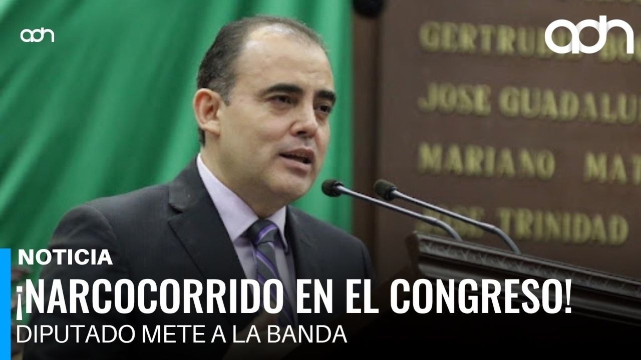 Escándalo en Michoacán: cantan narcocorrido en el Congreso local